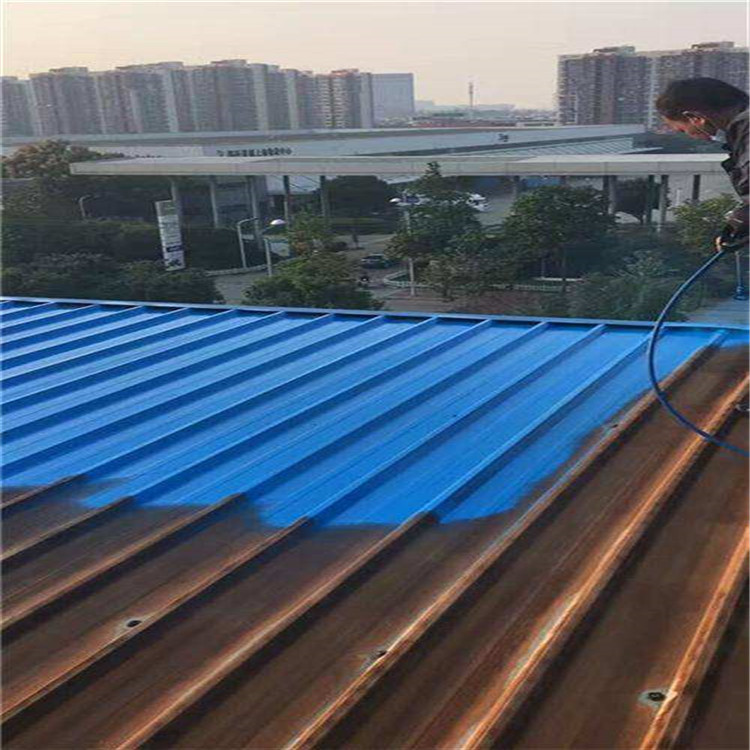 成武彩钢瓦喷漆翻新服务